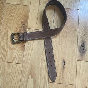 Women's Brown Real Leather Belt
